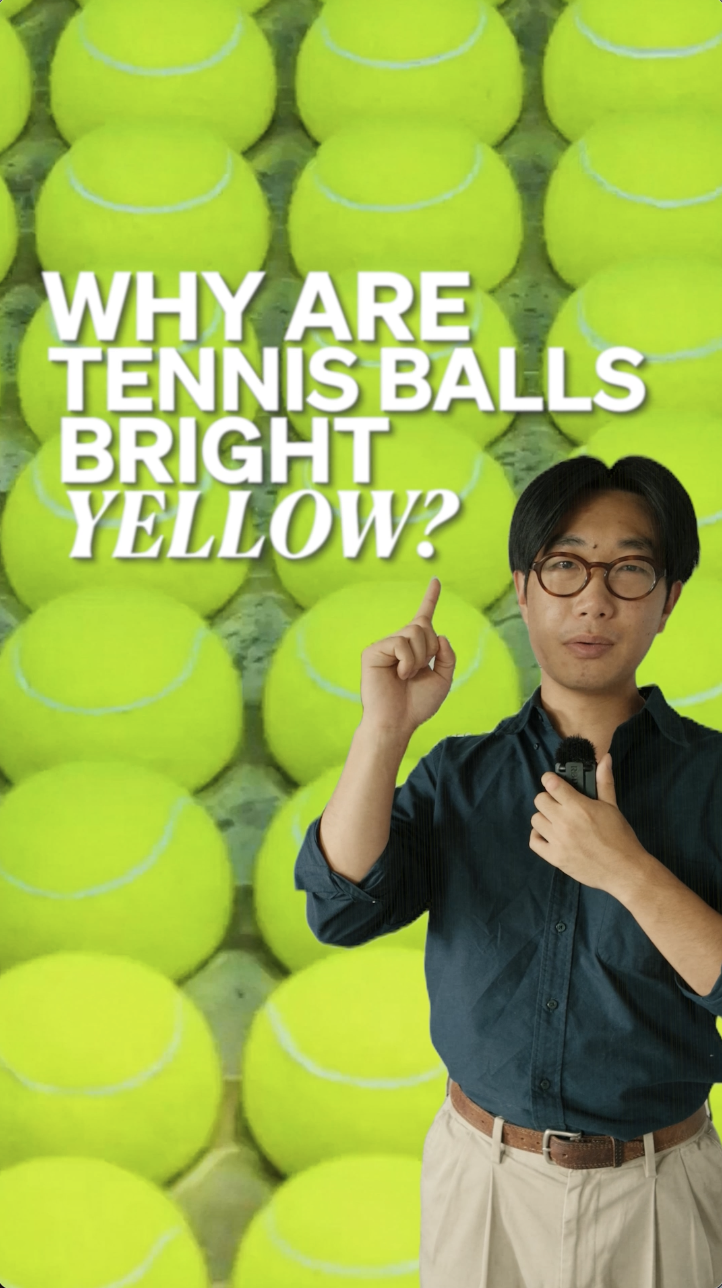Why Are Tennis Balls Bright Yellow?